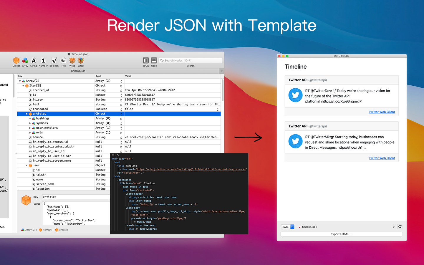 mac text editor for json